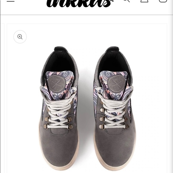 INKKAS Vegan camping boot US WOMENS Size 9/ US MENS size 7. Brand new never worn - Picture 8 of 9